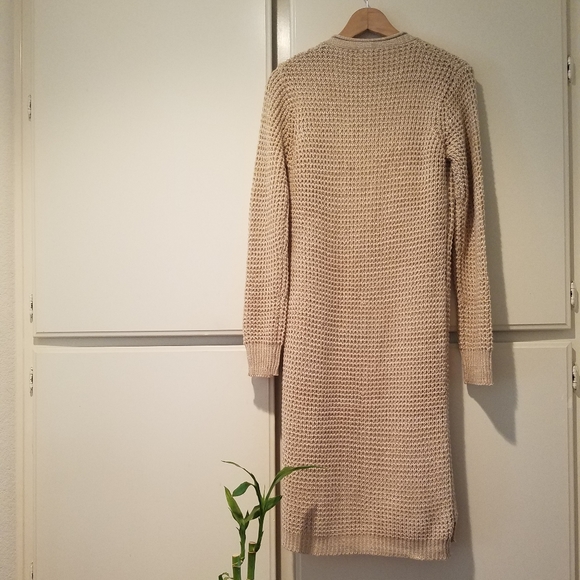 Pure Rebel tan duster cardigan -NWOT - Picture 2 of 4